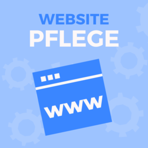 Website Pflege.